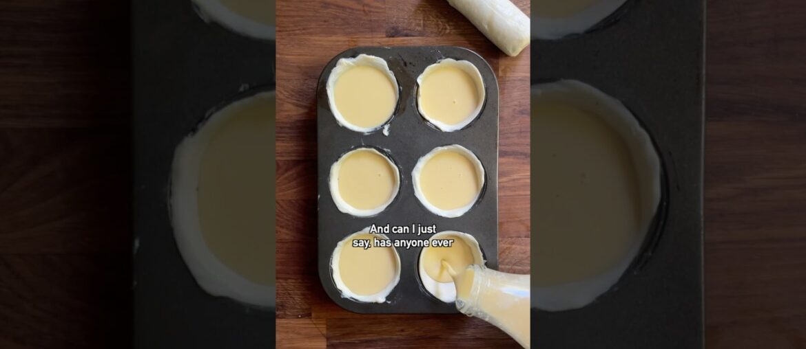 Pastel de nata but bigger