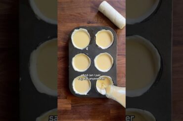 Pastel de nata but bigger