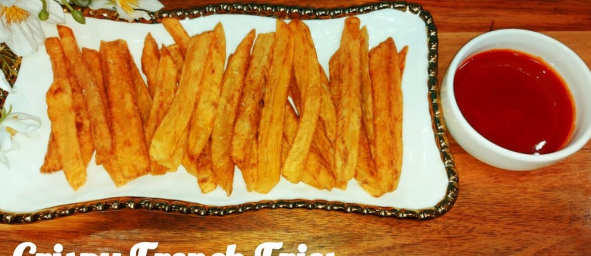 Only 2 Ingredients French Fries| Incredible Easy |Crispy French Fries | Potato Recipe |French Fries