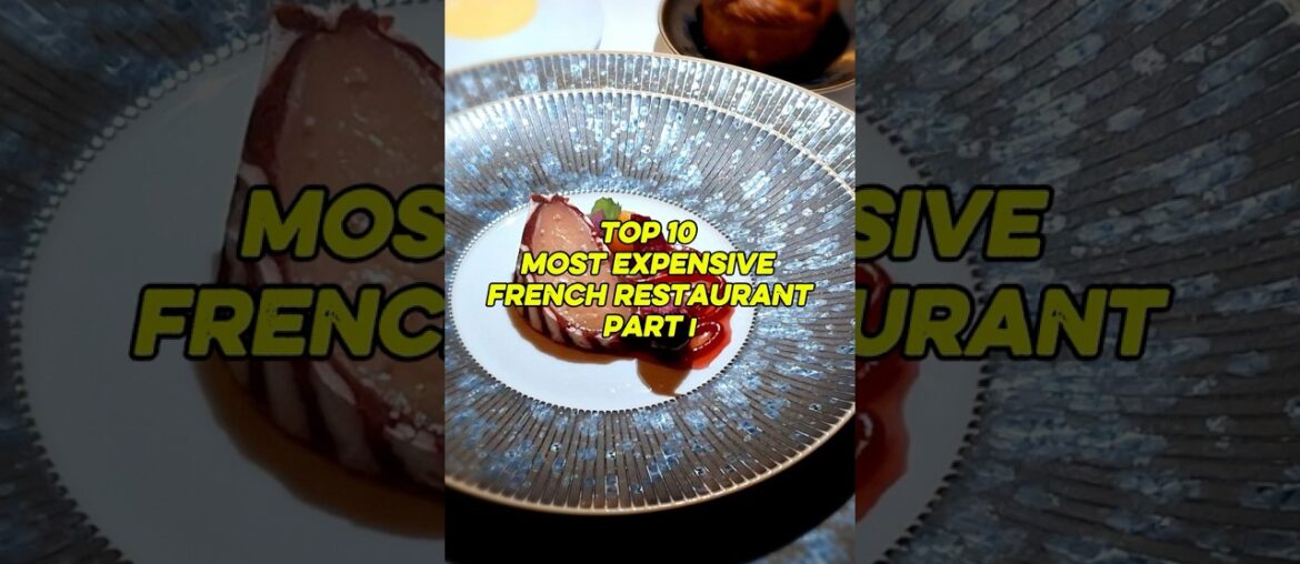 Would You Pay $450 For Fine Dining? Part 1