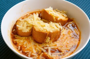 French Onion Soup with a Hearty Twist (Easy Comfort Food Recipe)