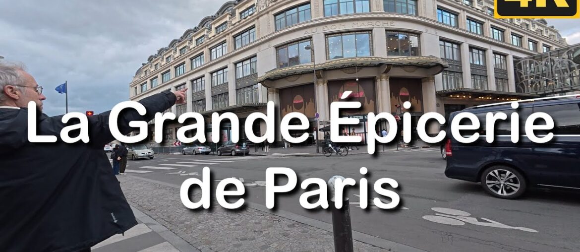 Paris La Grande Epicerie | Large Gourmet Grocery Store 2025 | La Grande Epicerie de Paris | 4K 60fps