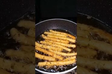 French Fries ASMR #shorts #frechfries #asmr_veggies