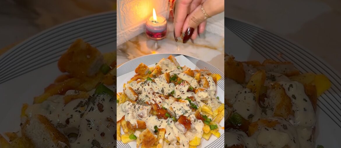 Loaded fries recipe #shorts #viralshorts #fries Loaded fries recipe #shorts #viralshorts #fries