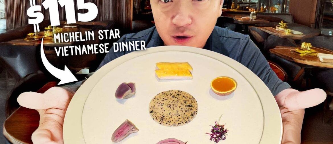 INSIDE a $115 Vietnamese MICHELIN STAR Dinner in Saigon Vietnam  Was it Worth it