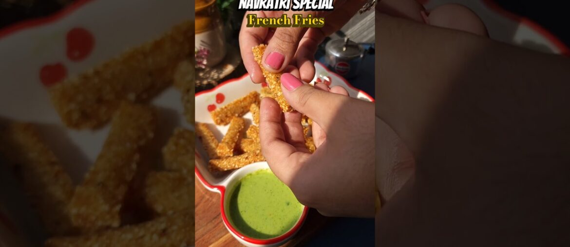 Navratri Special French Fries | Navratri Fasting Recipes #yt #ytshorts #shorts