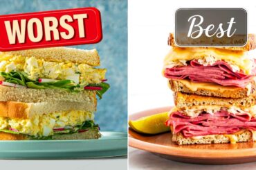Sandwiches RANKED Worst to Best