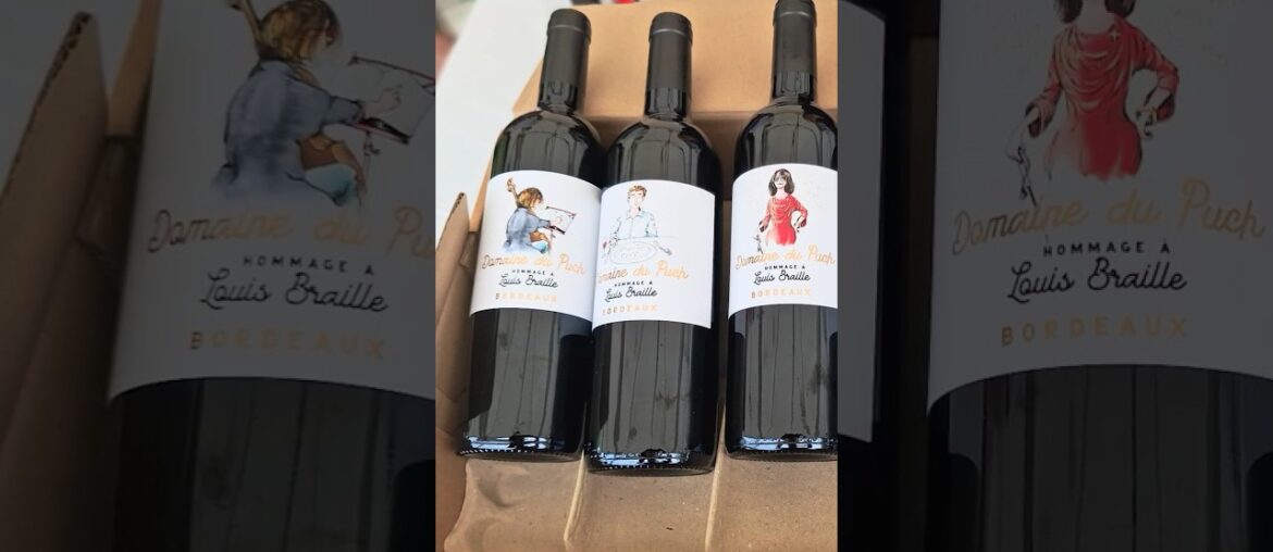 Taste a rare French wine crafted by the blind community