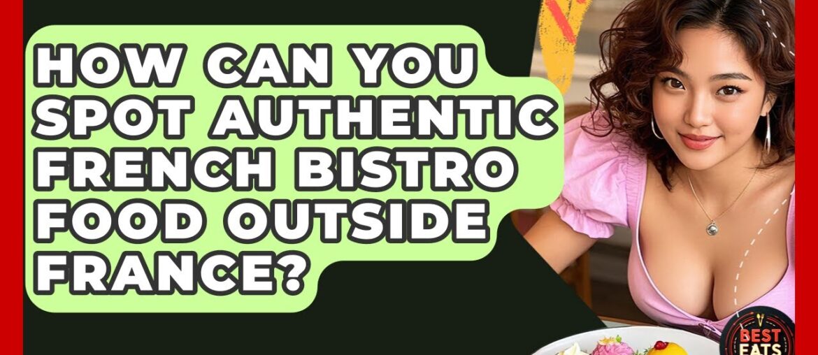 How Can You Spot Authentic French Bistro Food Outside France? - Best Eats Worldwide