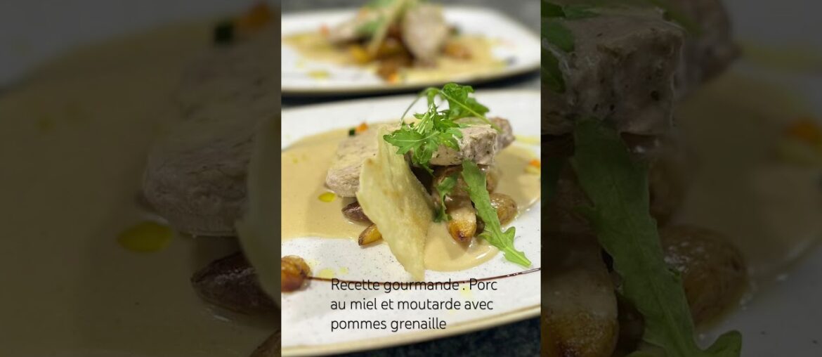 Porc au miel et moutarde, pommes grenaille | L’Express Monaco Porc au miel et moutarde, pommes grenaille | L’Express Monaco
