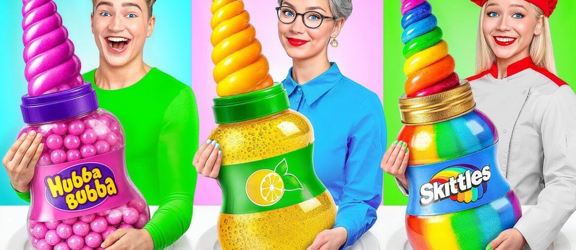 Big, Medium and Small Plate Challenge | Cooking Challenge by Multi DO Big, Medium and Small Plate Challenge | Cooking Challenge by Multi DO