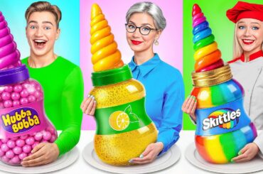 Big, Medium and Small Plate Challenge | Cooking Challenge by Multi DO