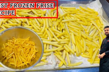 Frozen French Fries Recipe | How To Make Crispy French Fries At Home By Chef Secret Recipes