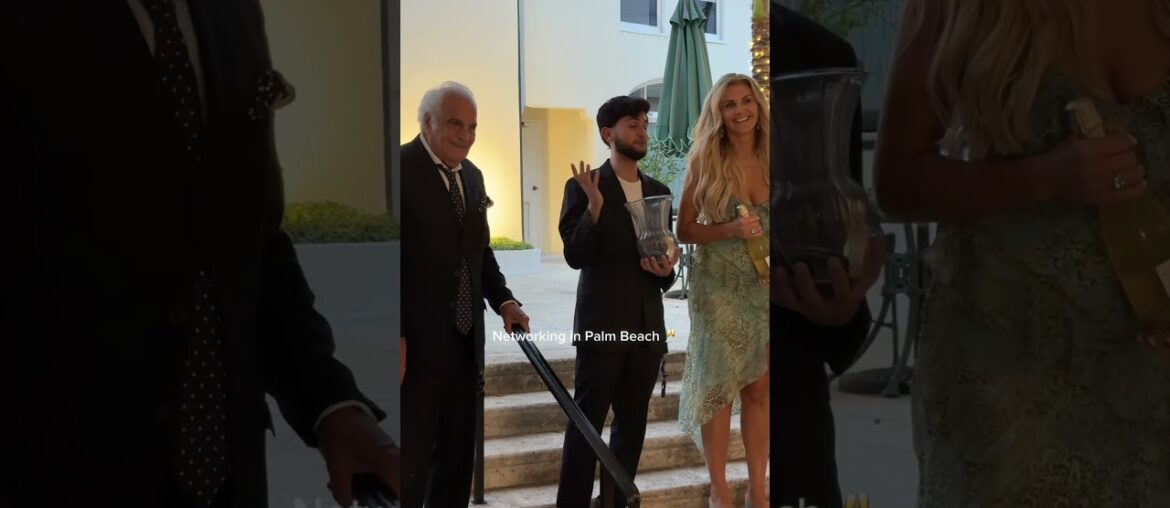 Networking in Palm Beach at The French Wine Merchant #palmbeach #palmbeachchamber