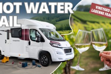 DISASTER on France’s Atlantic West Coast Hot Water Heater FAIL | Labenne VAN LIFE