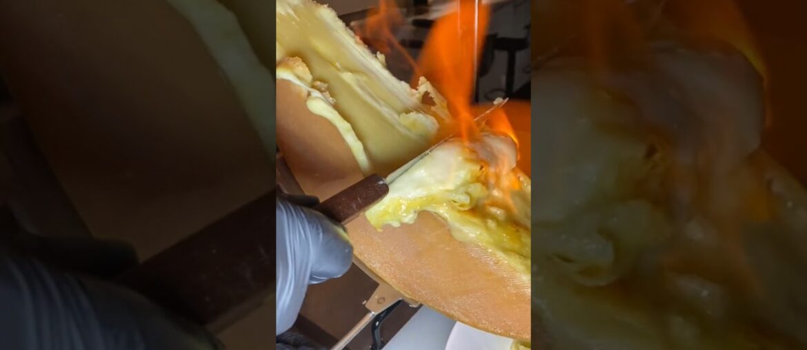 “Raclette on Fettuccine Alfredo | Molten Cheese Over Creamy Pasta” “Raclette on Fettuccine Alfredo | Molten Cheese Over Creamy Pasta”