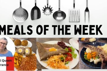 Meals of the week. #frugal #food #france