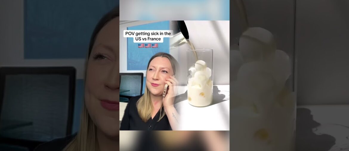 POV getting sick in the US vs France #usa #american #france #french #sickday