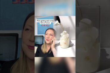 POV getting sick in the US vs France #usa #american #france #french #sickday