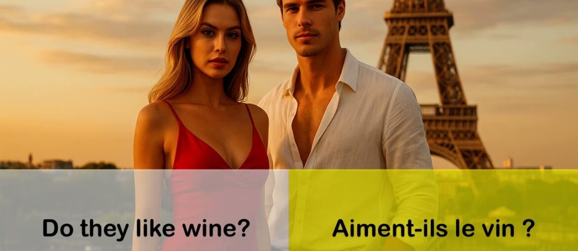 Say it in French I Do they like wine Say it in French I Do they like wine