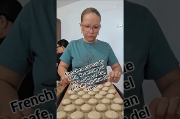 French macarons de cafe  #recipe #cookies #tips #frenchmacaron