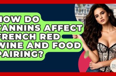 How Do Tannins Affect French Red Wine And Food Pairing? - France Fact File
