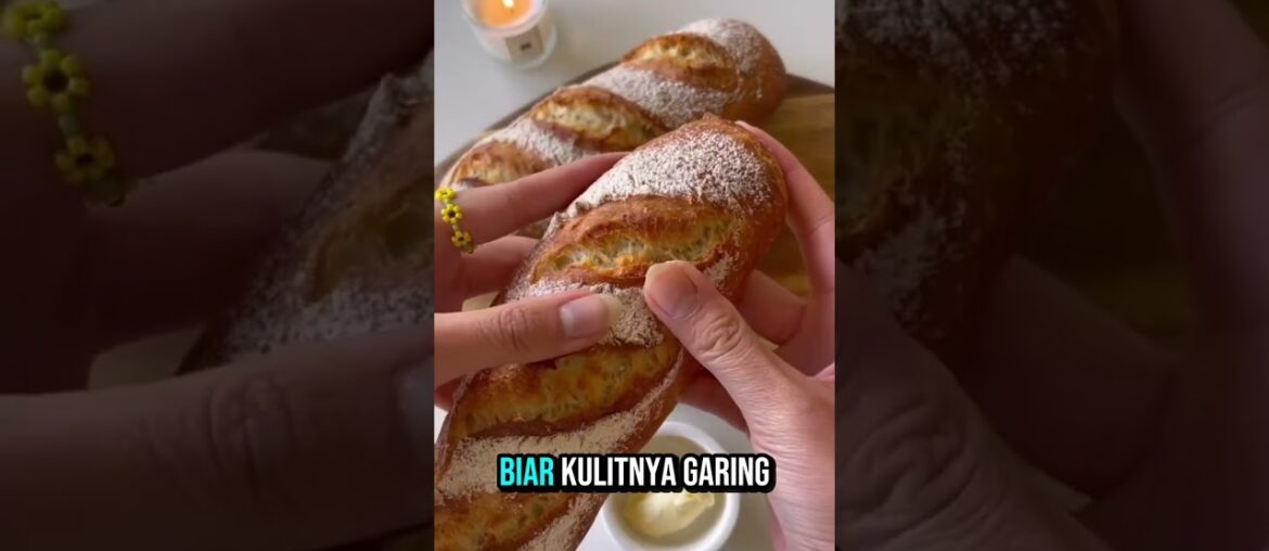 Roti khas Prancis #baguette #shorts