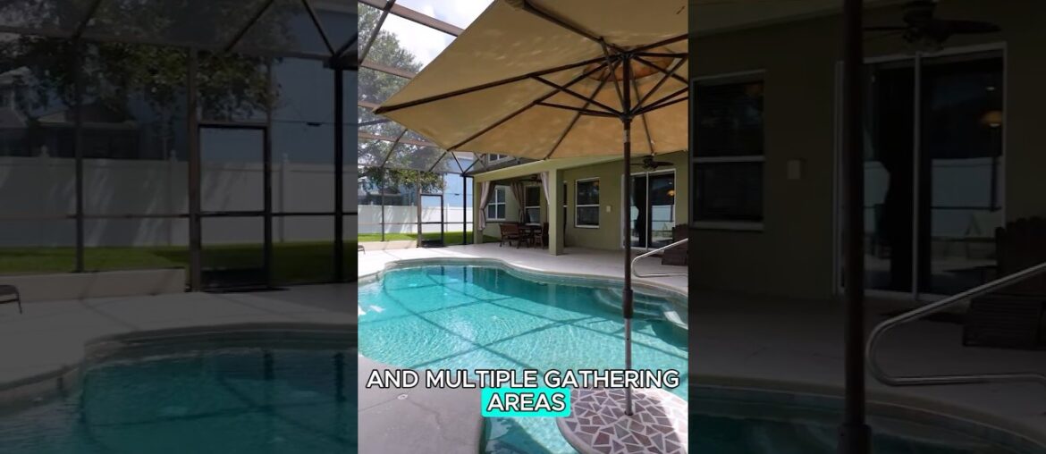 Winter Garden Home in Gated Belle Meade with Private Pool & Loft with Wet Bar