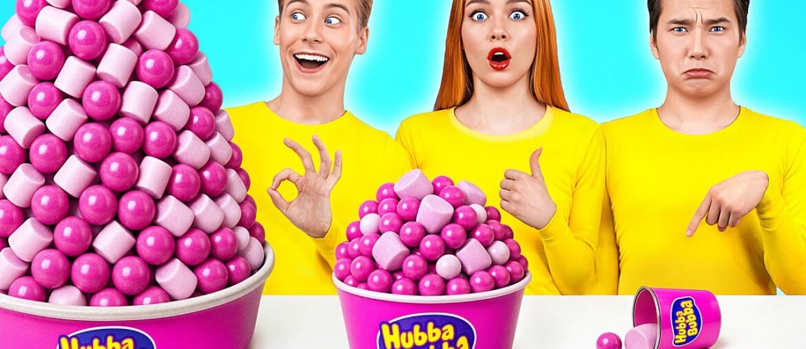 Big, Medium and Small Plate Challenge | Simple Kitchen Recipes by Multi DO Challenge