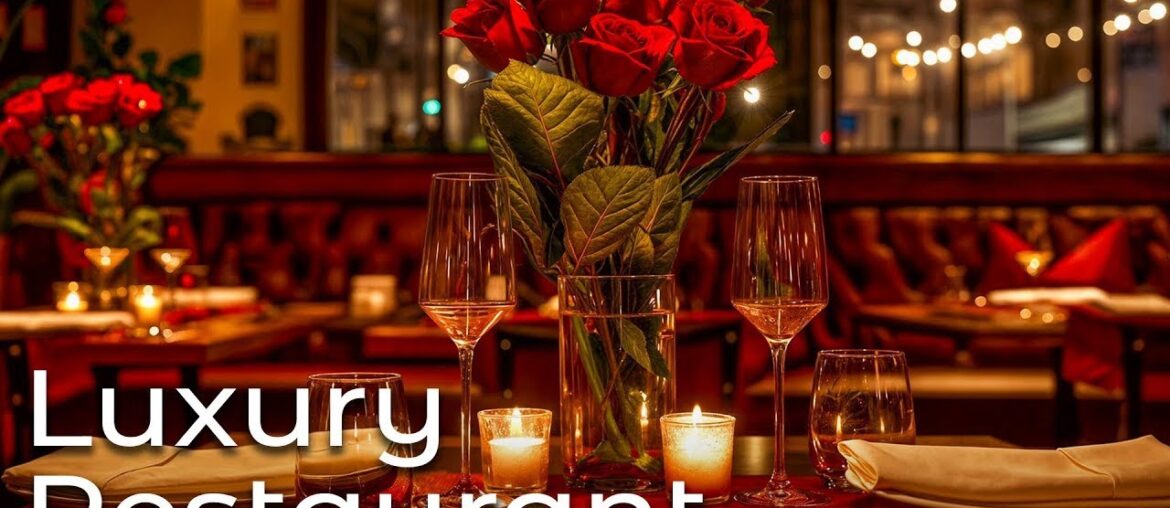 Luxury Restaurant Music - Romantic Jazz Saxophone Music for Dinner | Relaxing Jazz Background Music