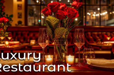 Luxury Restaurant Music - Romantic Jazz Saxophone Music for Dinner | Relaxing Jazz Background Music