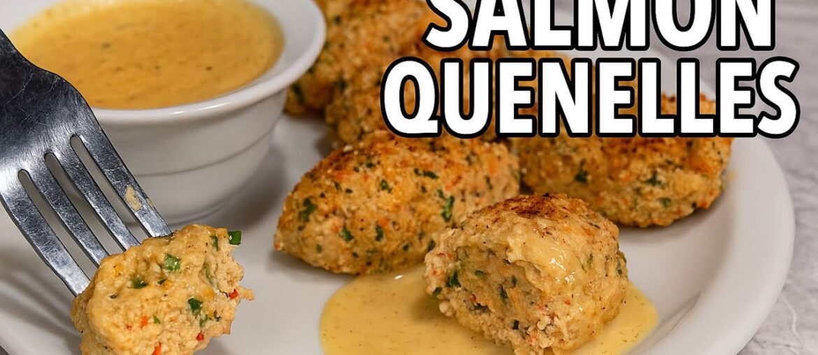 How To Make Salmon Quenelles Dumplings | French Dish Recipe How To Make Salmon Quenelles Dumplings | French Dish Recipe