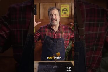 Great Prohibition Drink Recipe: Bamboo Cocktail #shorts