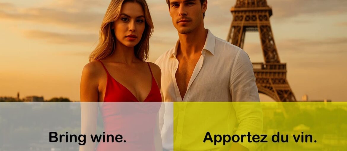 Say it in French I Bring wine