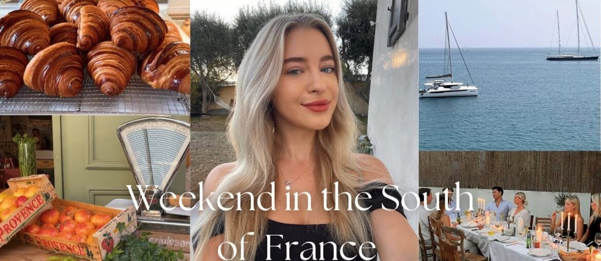 weekend in the south of france - antibes & a dinner party in cannes