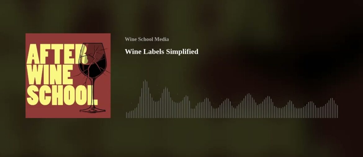 Wine Labels Simplified