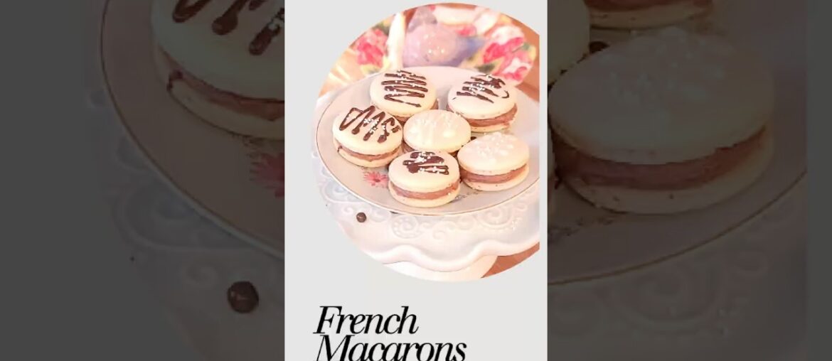 Chocolate Macarons for beginners #cooking #shorts Chocolate Macarons for beginners #cooking #shorts