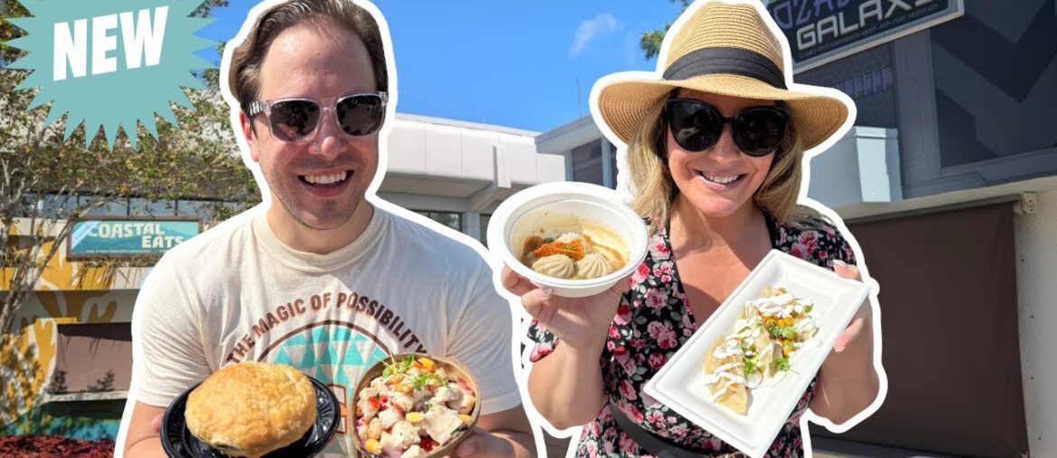 NEW Booths at Epcot's Food & Wine Festival! Gyozas of the Galaxy