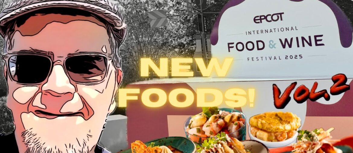 WDW Food & Wine Fest.2025 NEW FOOD! Gyozas of the Galaxy, Coastal Eats!