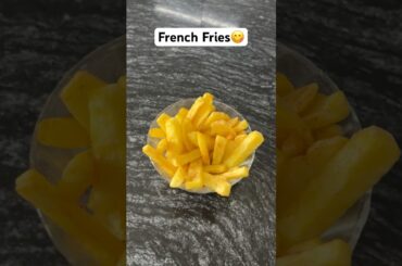 French Fries | French Fry Recipe #shorts #frenchfries #frenchfry  #frenchfriesrecipe