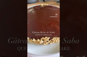 Queen of Sheba Cake (Gateau Reine de Saba) #cooking #recipes #french