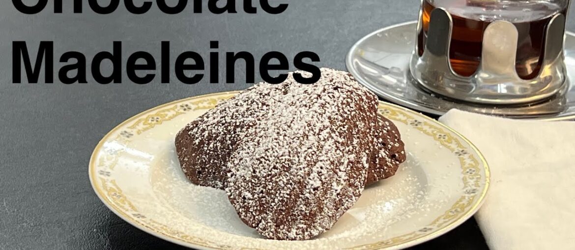 How to Make Chocolate Madeleines -- Easy, Classic French Recipe -- Super Simple, Very Tasty