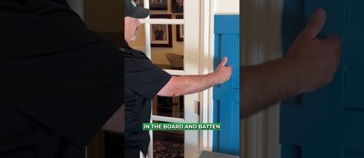 Dining Room to Private Office Transformation | Double French Doors Install