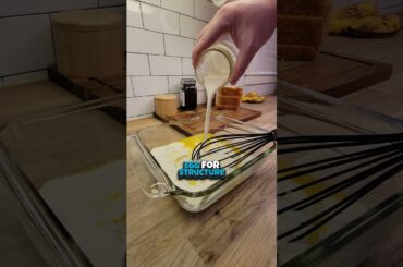 Custard French Toast | Crispy Outside, Custardy Inside #frenchtoast #breakfast #brunch #foodparables