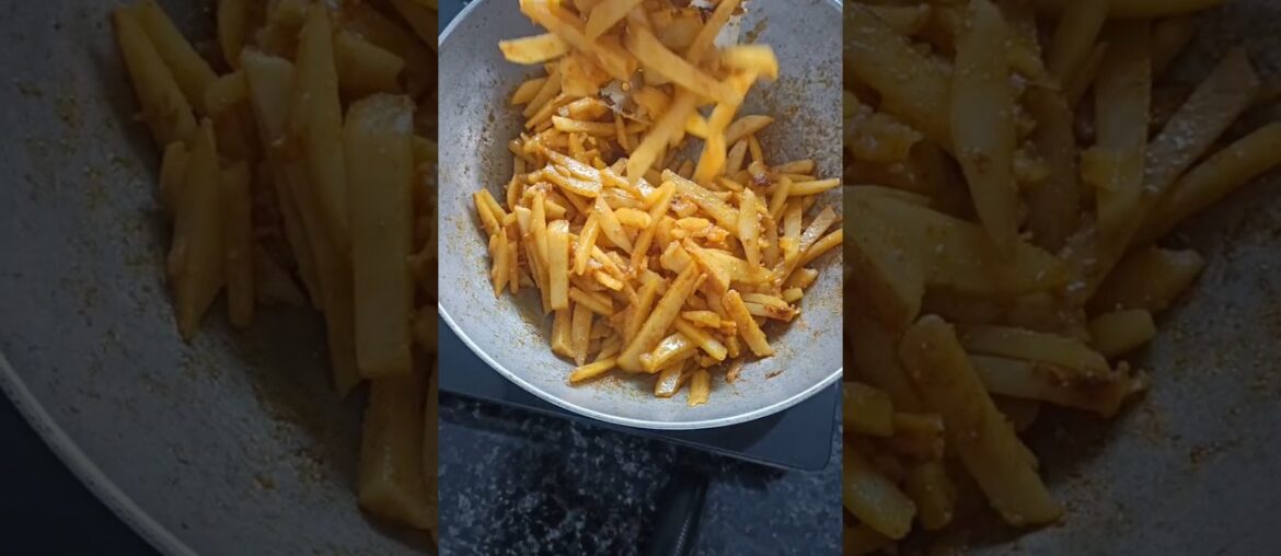 Aloo Bhujiya | Aloo Recipe | Fast recipe | French fries vale #aaloo #recipe #sabjirecipe #viral