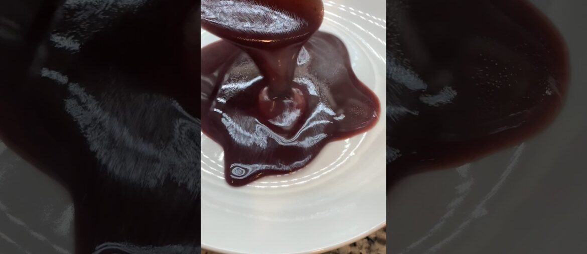 Red Wine Sauce #sauce #shorts