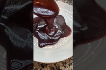 Red Wine Sauce #sauce #shorts