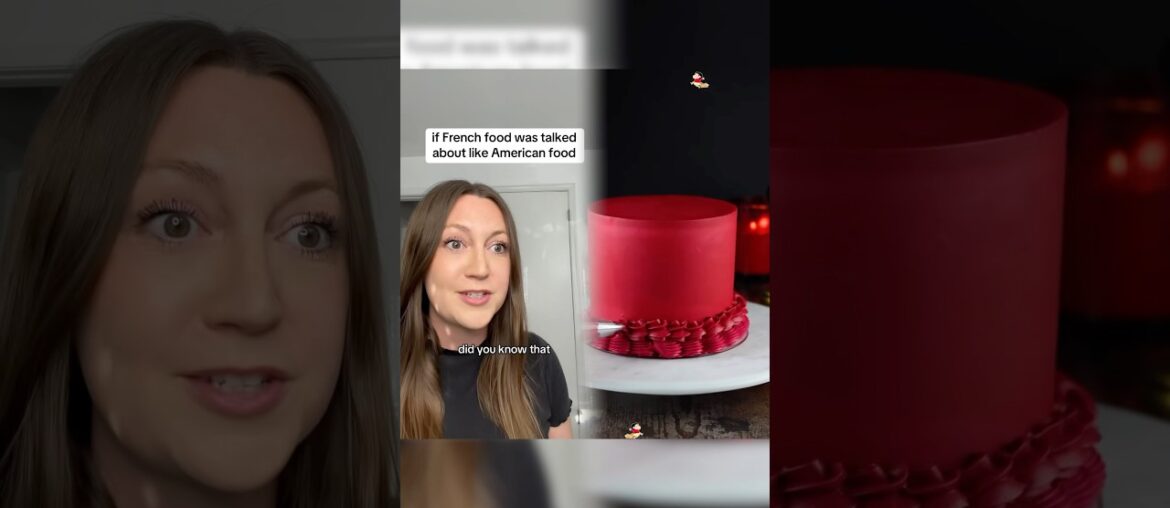 If we talked about French food like people talk about American food #usa #american #americanfood