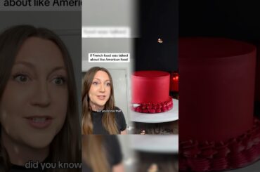 If we talked about French food like people talk about American food #usa #american #americanfood