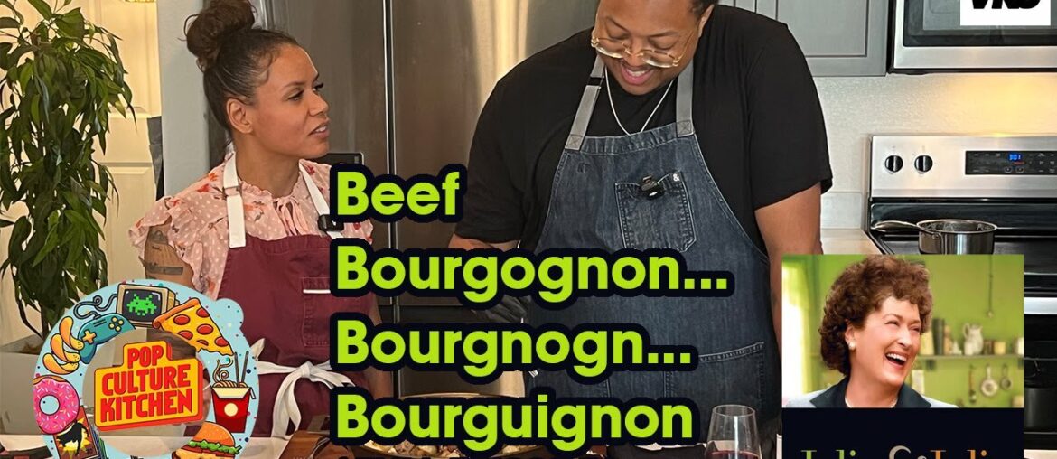 Kesha cooks Julia Childs iconic Beef Bourguignon with Emari Stevens Kesha cooks Julia Childs iconic Beef Bourguignon with Emari Stevens